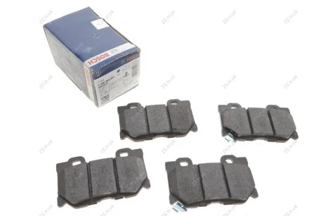 Комплект тормозных колодок из 4 шт. дисков Bosch 0986494863