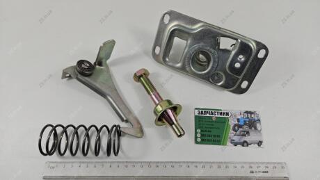 Замок капота ГАЗ 3307,53,3309,4301 в сборе (7 наименований, с крючком)) Авто Союз 88 21-8406012-Б/80-01