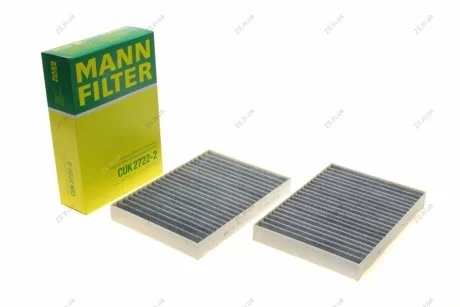 Повітряний фільтр салону MANN-FILTER CUK 2722-2