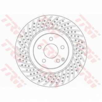 Диск тормозной TRW DF6433S