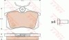 Комплект гальмівних колодок з 4 шт. дисків TRW GDB1973 (фото 1)
