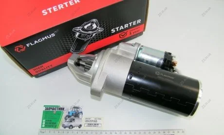 Стартер ГАЗ 3307,53,ПАЗ (редукторний) FLAGMUS 230А1.3708000