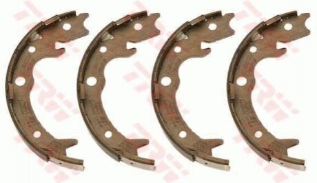 Комплект гальмівних колодок з 4 шт. барабанів TRW GS8697