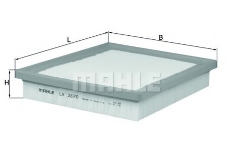 Фільтр забору повітря Knecht/Mahle LX2870