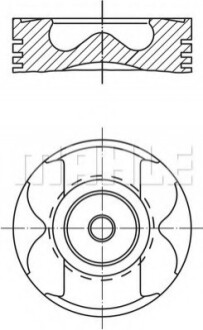 Поршень Knecht/Mahle 0222600