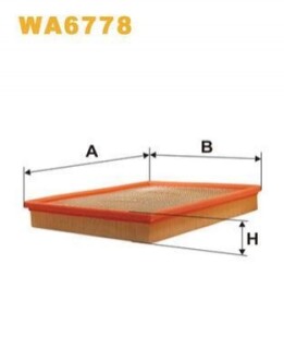 Фільтр повітря WIX FILTERS WA6778