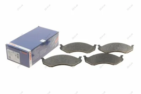 Комплект тормозных колодок из 4 шт. дисков Bosch 0986424284