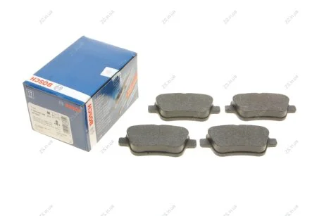 Комплект тормозных колодок из 4 шт. дисков Bosch 0986495348