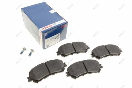 Комплект тормозных колодок из 4 шт. дисков Bosch 0986494722
