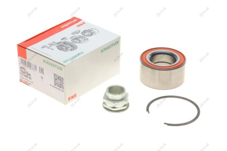 Підшипник призначений для монтажу на маточину, кульковий, з елементами монтажу.. FAG 713 6900 80