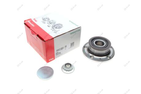 Підшипник призначений для монтажу на маточину, кульковий, з елементами монтажу.. FAG 713 6110 20