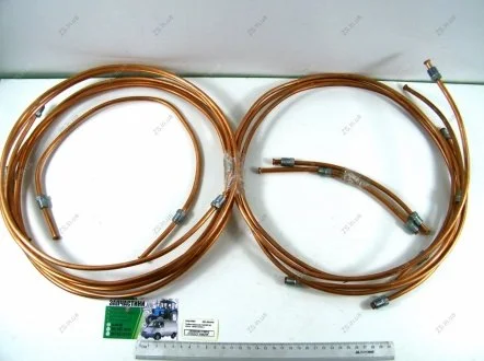 Трубка тормозная ГАЗ 3307,53 компл. трубок (медн.) ZS 3307-35040000