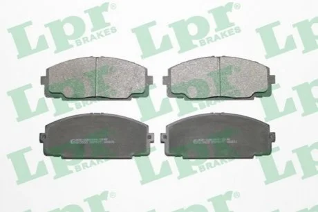 Комплект тормозных колодок из 4 шт. дисков LPR 05P577