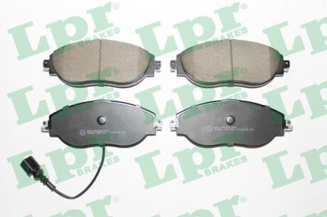 Комплект тормозных колодок из 4 шт. дисков LPR 05P1734