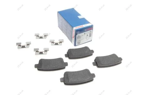 Комплект тормозных колодок из 4 шт. дисков Bosch 0986424124