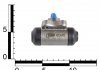 Цилиндр тормозной задний Daewoo Lanos, Nexia 1.6 16V; Chevrolet Aveo 1.6 16V рабочий (19.05 мм) OEM 90235422-OEM (фото 2)