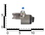 Цилиндр тормозной передний УАЗ 469, 452, 2206, 31512, 31519, 3303, 3741, 3909, 3962 прав. OEM 469-3501040-01-OEM (фото 3)