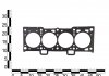 Прокладка ГБЦ ВАЗ 2190 дв. 1,6л 8 кл., метал. с черным герметиком, сплошное покрытие ASR GA350043 (фото 2)