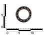 Подшипник шариковый радиальный (6010/P6) "Улучшенная конструкция Р6" ASR 110/P6 (фото 3)