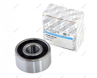 Подшипник шариковый радиально-упорный двухрядный (3056303) ASR 3303 2RS