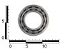 Подшипник роликовый цилиндрический радиальный (NJ212) ASR 42212 (фото 3)