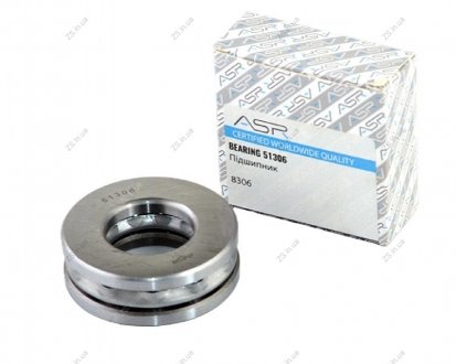 Підшипник кульковий упорний (51306) ASR 8306