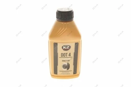 Рідина гальмівна TURBO DOT-4 BRAKE FLUID 0,5л K2 T1041