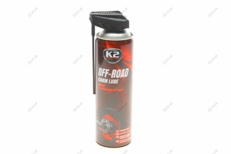 Мастило для ланцюгів PRO OFF ROAD CHAIN LUBE 500мл K2 W140 (фото 1)