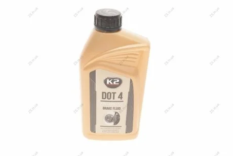Рідина гальмівна TURBO DOT-4 BRAKE FLUID 1л K2 T108