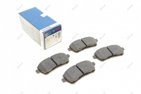 Фото 1 - комплект гальмівних колодок з 4 шт. дисків Bosch 0986495108 Комплект гальмівних колодок з 4 шт. дисків Bosch 0986495108 (фото 1)