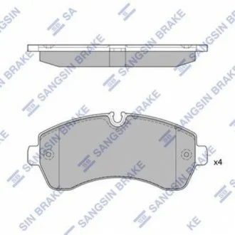 Комплект тормозных колодок. SANGSIN SP1425