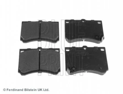Комплект тормозных колодок из 4 шт. дисков Blue Print ADM54227