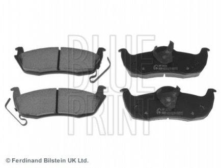 Комплект гальмівних колодок з 4 шт. дисків Blue Print ADA104220