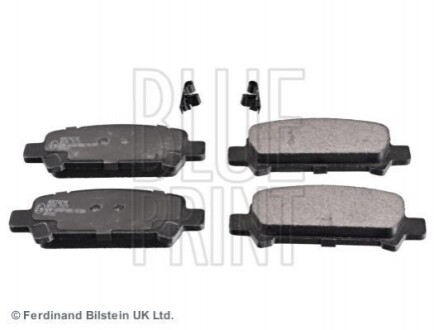 Комплект гальмівних колодок з 4 шт. дисків Blue Print ADS74219