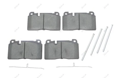 Комплект гальмівних колодок з 4 шт. дисків Bosch 0986494694