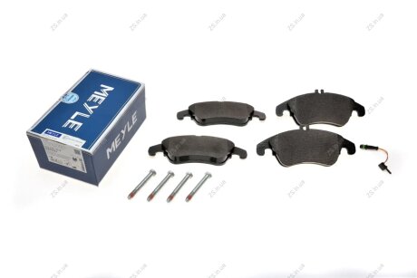 Комплект гальмівних колодок з 4 шт. дисків MEYLE 025 243 1019