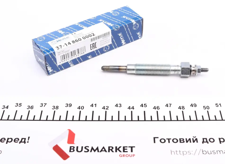 Свічка розжарювання MEYLE 37-14 860 0002 (фото 1)