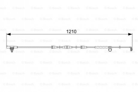 Датчик зношування колодок Bosch 1987473054