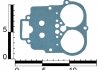 Прокладка карбюратора ВАЗ 2101-07 (ОЗОН) верхней крышки (Torflex87, Италия) OEM 2101-1107606-OM (фото 2)