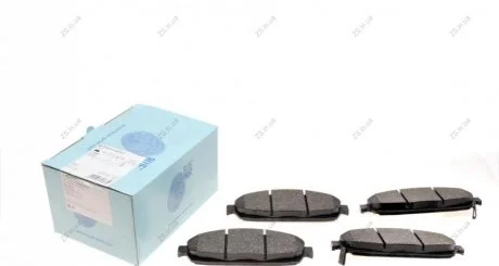 Комплект тормозных колодок из 4 шт. дисков Blue Print ADA104219