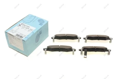 Комплект тормозных колодок из 4 шт. дисков Blue Print ADK84228