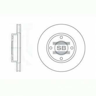 Гальмівний диск SANGSIN SD3027