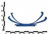 Прокладка картера масляного УАЗ 452, 469, 4215 резиновая синяя ASR GA360021 (фото 2)