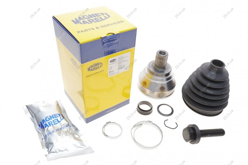 Шарнір рівних кутових швидкостей із елементами монтажу Magneti Marelli 302015100015 (фото 1)