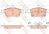 Комплект гальмівних колодок з 4 шт. дисків TRW GDB2060 (фото 1)