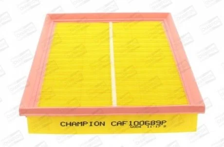 Фільтр повітряний OPEL /U689 CHAMPION CAF100689P