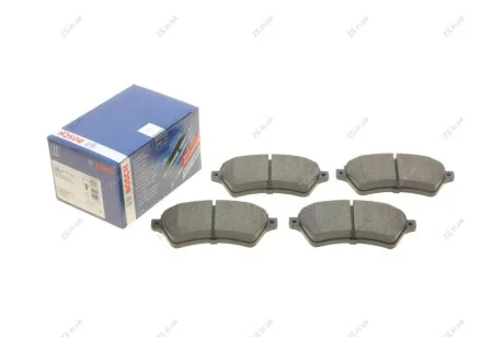 Комплект тормозных колодок из 4 шт. дисков Bosch 0986424721