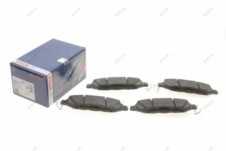 Комплект тормозных колодок из 4 шт. дисков Bosch 0986424682