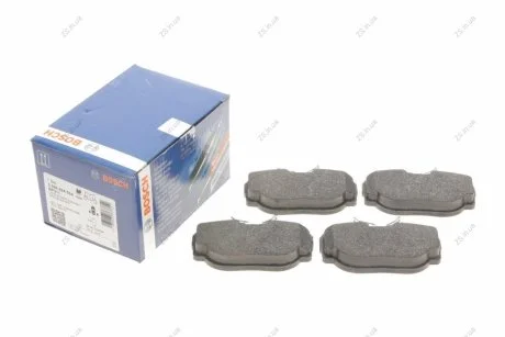 Комплект тормозных колодок из 4 шт. дисков Bosch 0986424564