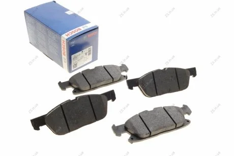 Комплект тормозных колодок из 4 шт. дисков Bosch 0986424326
